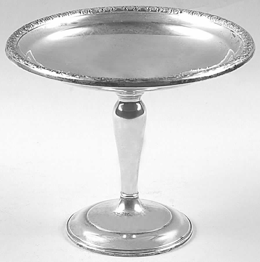 Prelude-Plain (Sterling Hollowware) Medium Compote by International Silver-1