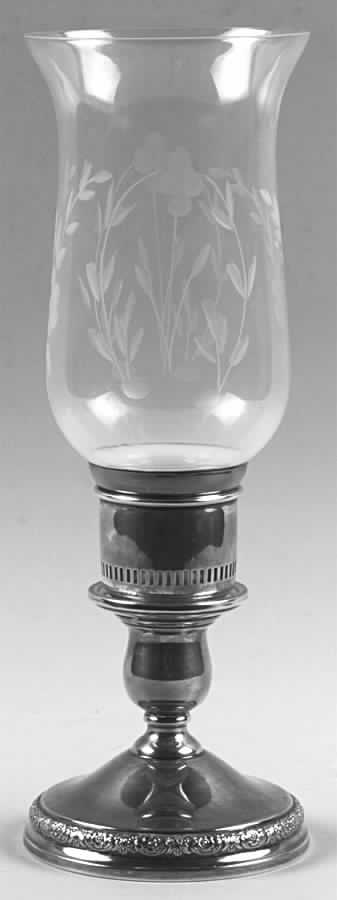 Prelude-Plain (Sterling Hollowware) Weighted Hurricane Lamp & Globe by International Silver-1