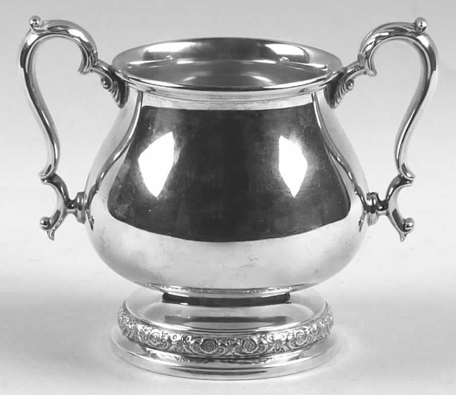 Prelude-Plain (Sterling Hollowware) Sugar Bowl No Lid by International Silver-1