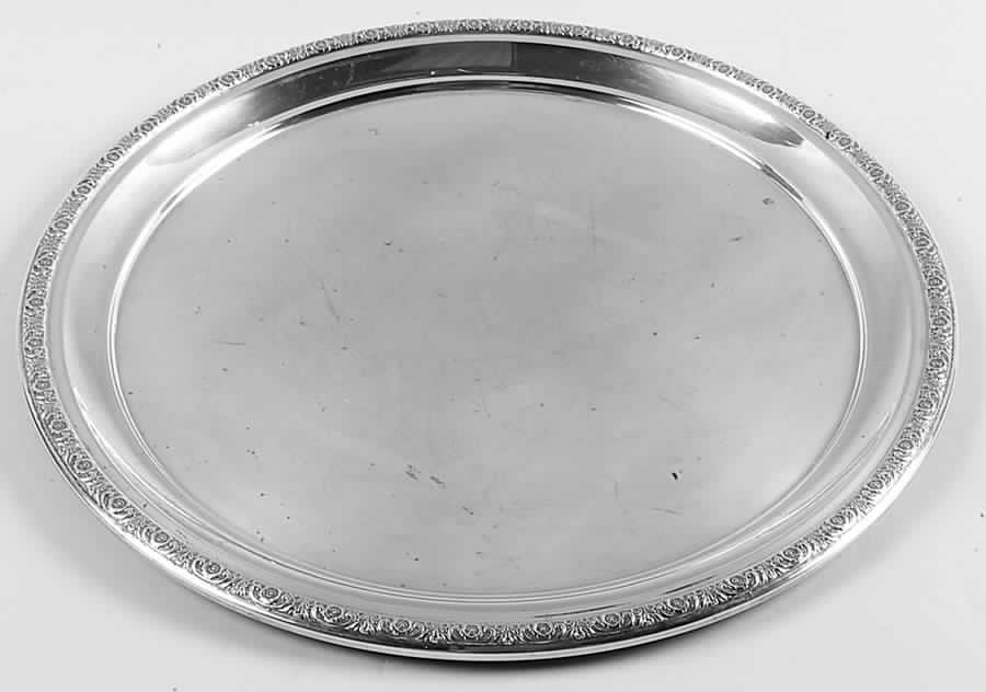 Prelude-Plain (Sterling Hollowware) 14" Round Tray by International Silver-1
