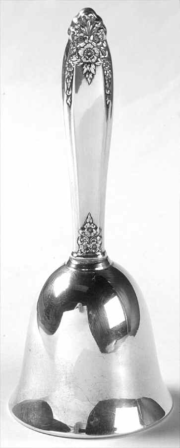 Prelude (Sterling, 1939, No Monograms) Bell by International Silver-1