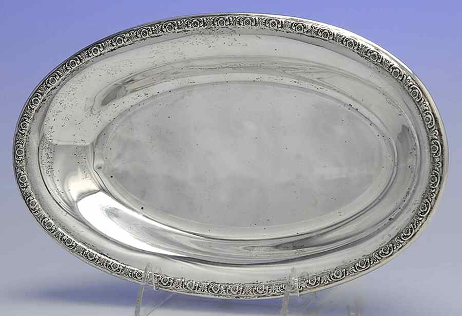 Prelude-Plain (Sterling Hollowware) 11" Bread Tray by International Silver-1