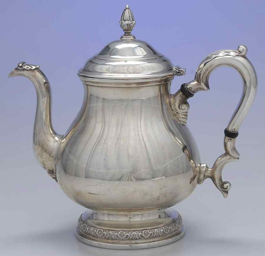 Prelude-Plain (Sterling Hollowware) Teapot by International Silver-1