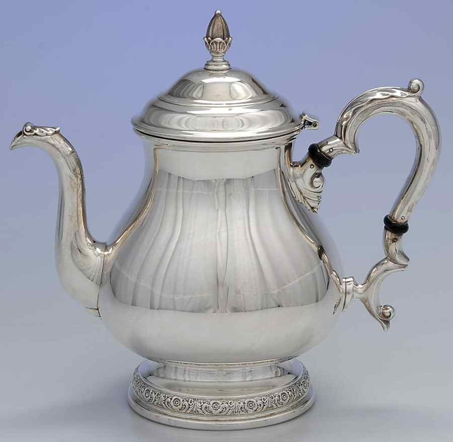 Prelude-Plain (Sterling Hollowware) Teapot by International Silver-1