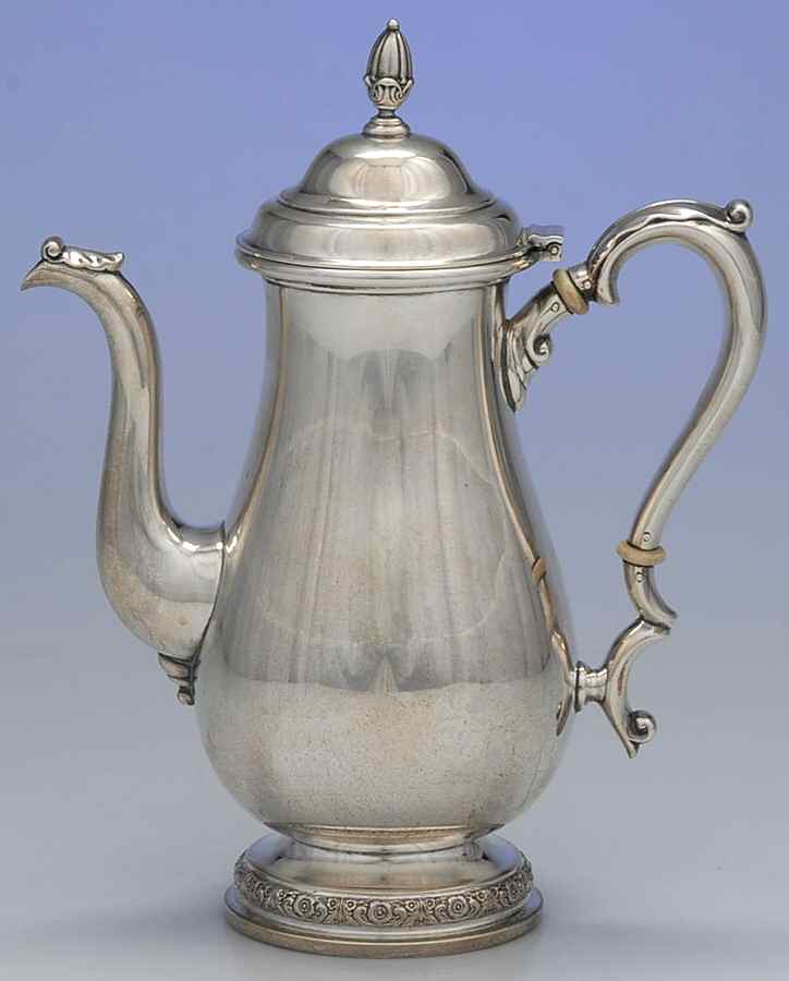 Prelude-Plain (Sterling Hollowware) Mini Coffee Pot by International Silver-1