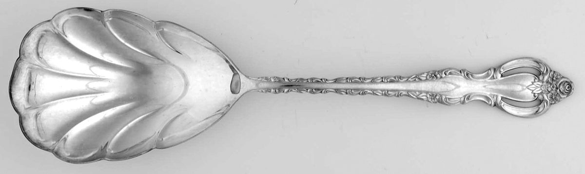 Countess (Silverplate, 1969, Korea) Solid Shell Casserole Spoon by International Silver-1