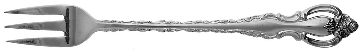 Countess (Silverplate, 1969, Korea) Cocktail/Seafood Fork by International Silver-1