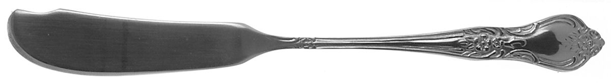 Summer Rose (Stainless) Flat Handle Master Butter Knife by International Silver-1