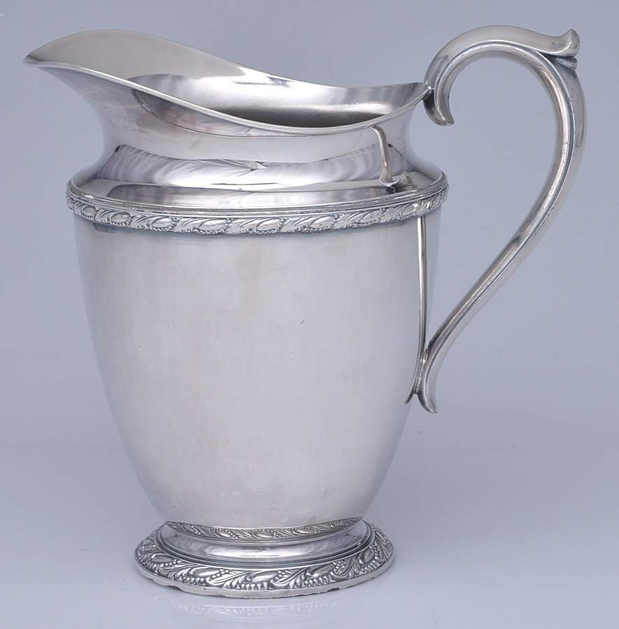 Evandale (Silverplate, Hollowware) Silverplate Water Pitcher by International Silver-1