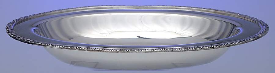 Evandale (Silverplate, Hollowware) Double Vegetable Bowl-No Lid by International Silver-1