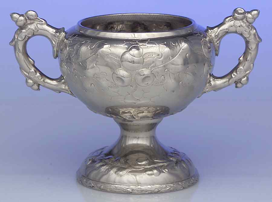 Charter Oak-Hand Chased Sugar Bowl No Lid by International Silver-1