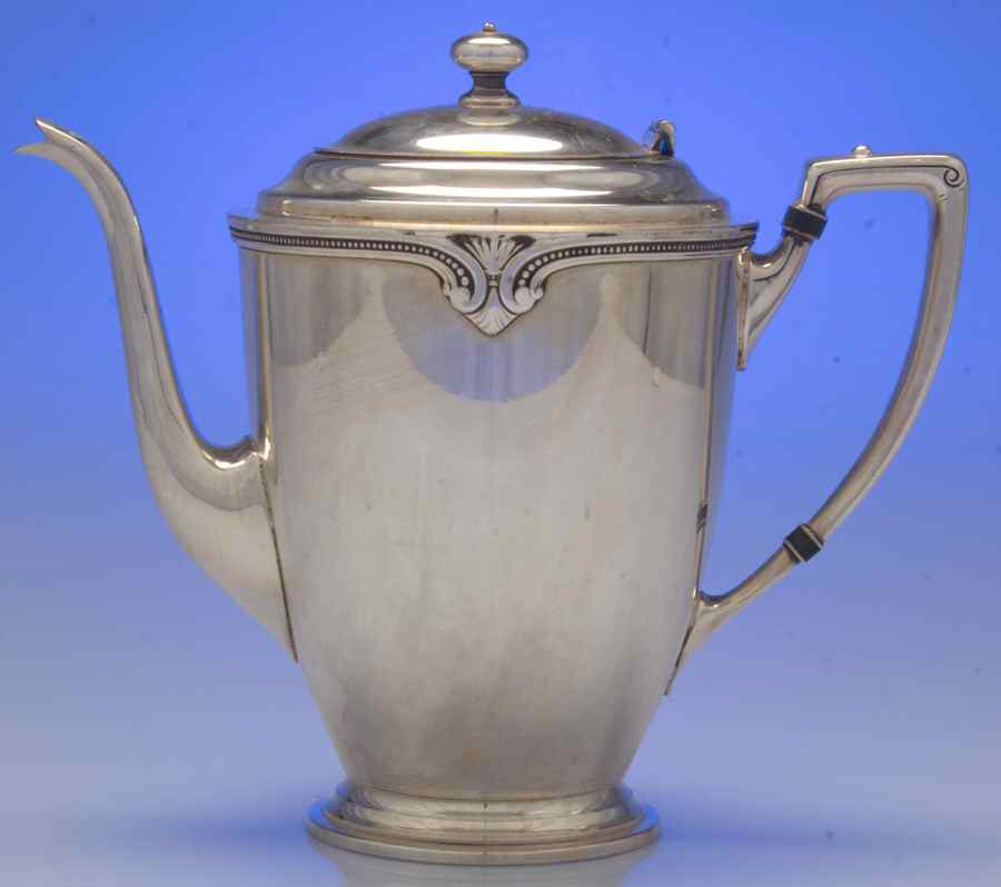 Shelley (Silverplate, Hollowware) Silverplate Coffee Pot by International Silver-1