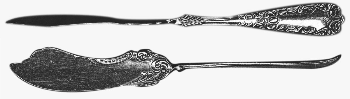 Marquis (Silverplate) Flat Handle Master Butter Knife by International Silver-1