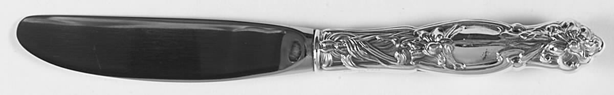 Frontenac (Sterling, Newer) Modern Hollow Butter Spreader (Stainless) by International Silver-1