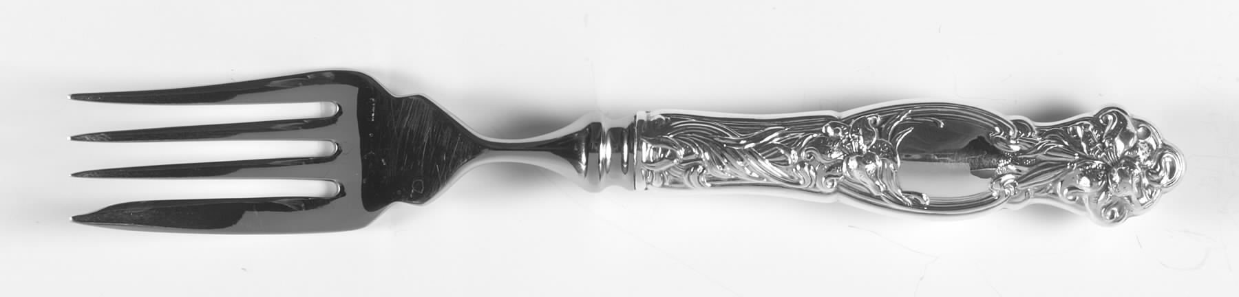 Frontenac (Sterling, Newer) Individual Hollow Fish Fork, Stainless Tines by International Silver-1