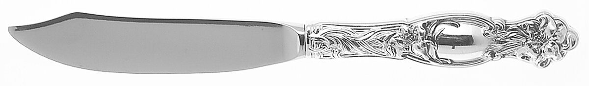 Frontenac (Sterling, Newer) Individual Fish Knife with Stainless Blade by International Silver-1