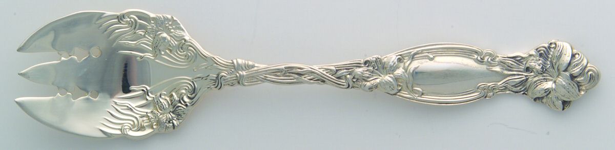 Frontenac (Sterling, Newer) Ice Cream Fork by International Silver-1