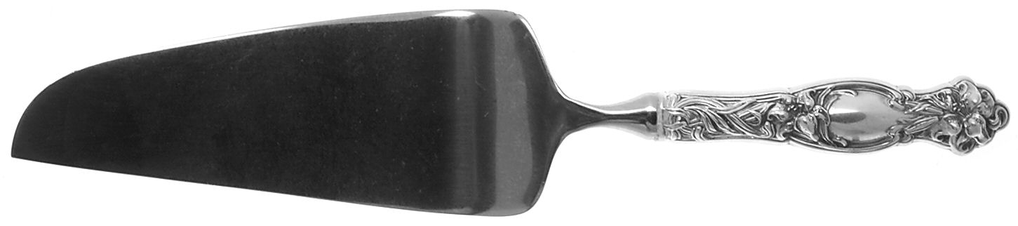 Frontenac (Sterling, Newer) Pie & Cake Server with Stainless Blade by International Silver-1