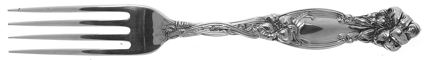 Frontenac (Sterling, Newer) Fork by International Silver-1