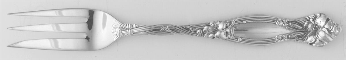 Frontenac (Sterling, Newer) Individual Cake Fork by International Silver-1