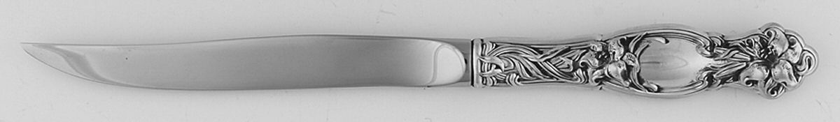 Frontenac (Sterling, Newer) Individual Steak Knife Hollow Handle by International Silver-1
