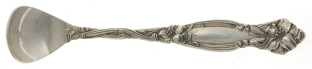 Frontenac (Sterling, Newer) Mustard Spoon CM by International Silver-1