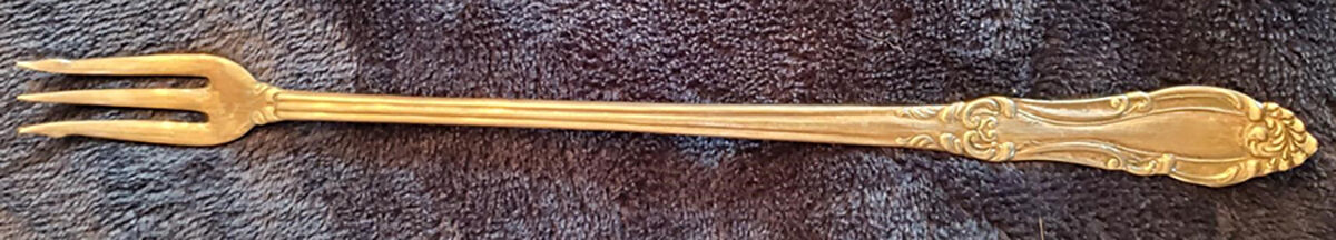 INS260 (Silverplate) Cocktail/Seafood Fork by International Silver-1