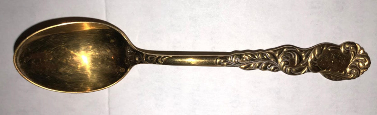 INS261 (Bronzeware) Five O'Clock Teaspoon by International Silver-1