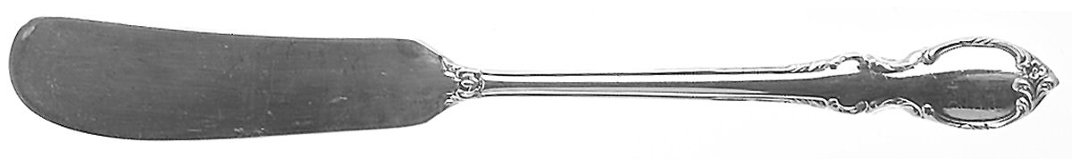 Reflection (Silverplate) Flat Handle Butter Spreader by International Silver-1