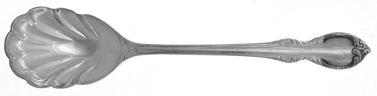 Reflection (Silverplate) Sugar Shell Spoon by International Silver-1
