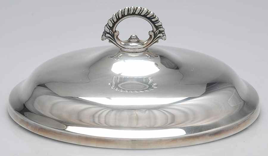 Ashley (Silverplate, Hollowware) 1.5 Qt Round Covered Casserole Lid by International Silver-1