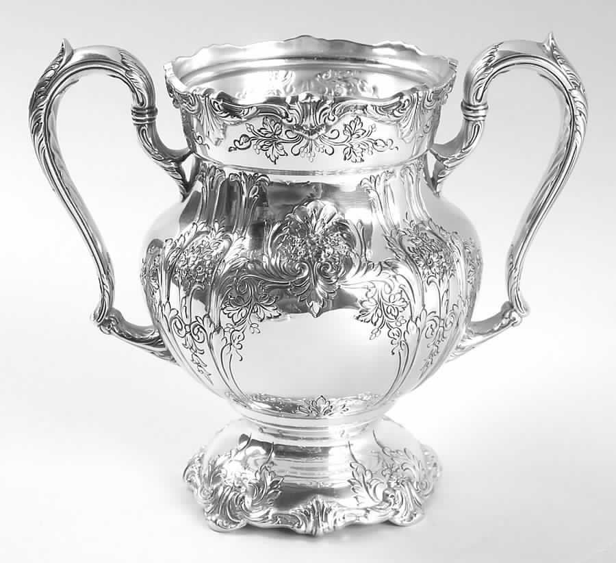 Richelieu-Hand Chased (Sterling, Hollowware) Sugar Bowl No Lid by International Silver-1