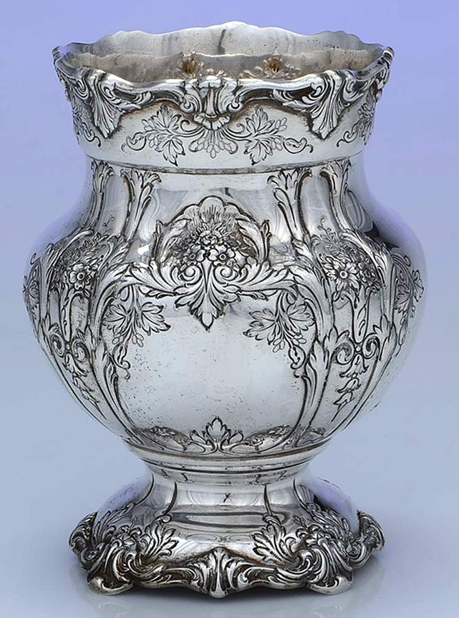 Richelieu-Hand Chased (Sterling, Hollowware) Waste Bowl by International Silver-1