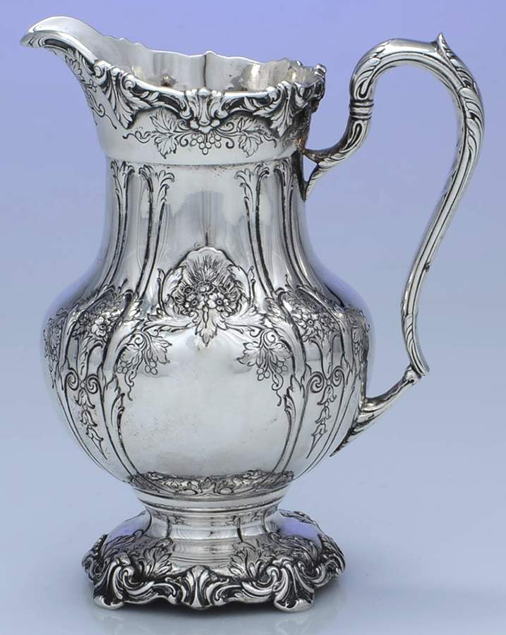 Richelieu-Hand Chased (Sterling, Hollowware) Creamer by International Silver-1
