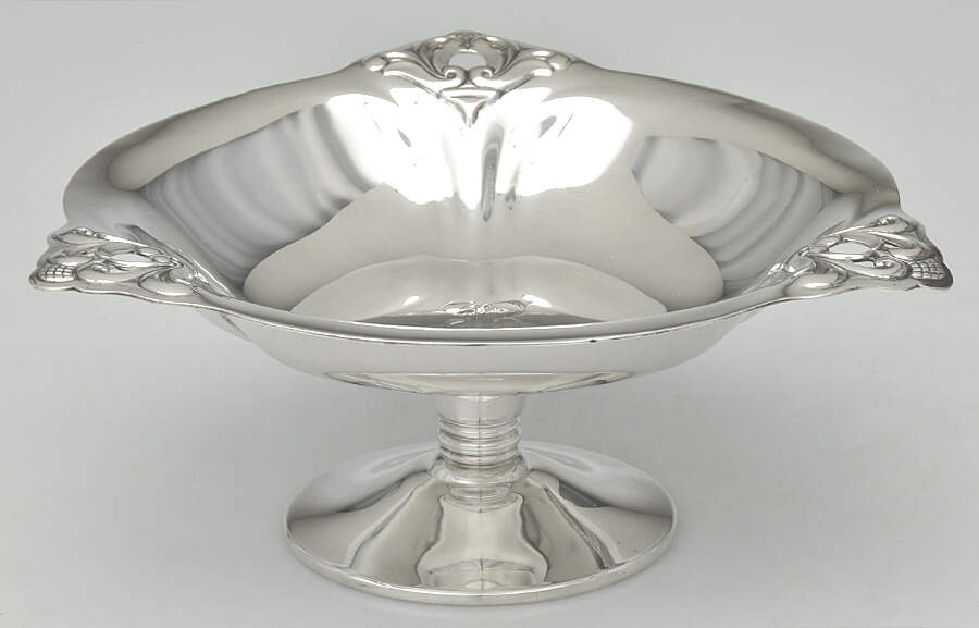 Royal Danish (Sterling, Hollowware) Round Compote (Height X Width) by International Silver-1