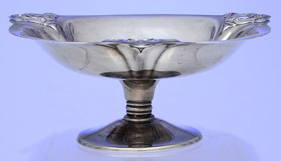 Royal Danish (Sterling, Hollowware) Round Compote (Height X Width) by International Silver-1