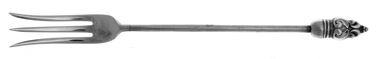 Royal Danish (Sterling, Hollowware) Lemon Fork Large by International Silver-1