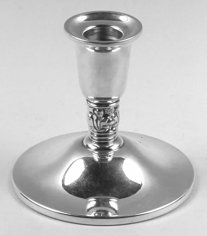 Royal Danish (Sterling, Hollowware) Weighted Console Candleholder by International Silver-1