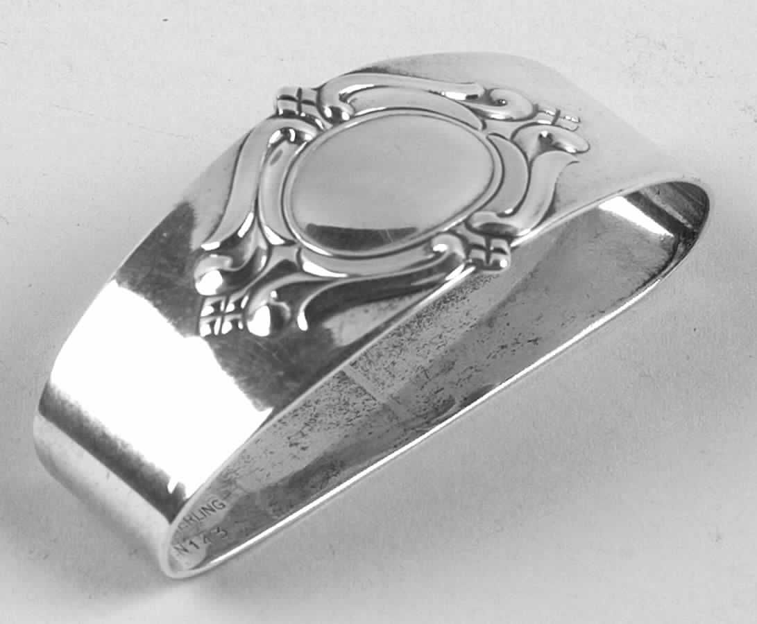 Royal Danish (Sterling, Hollowware) Sterling Napkin Ring by International Silver-1