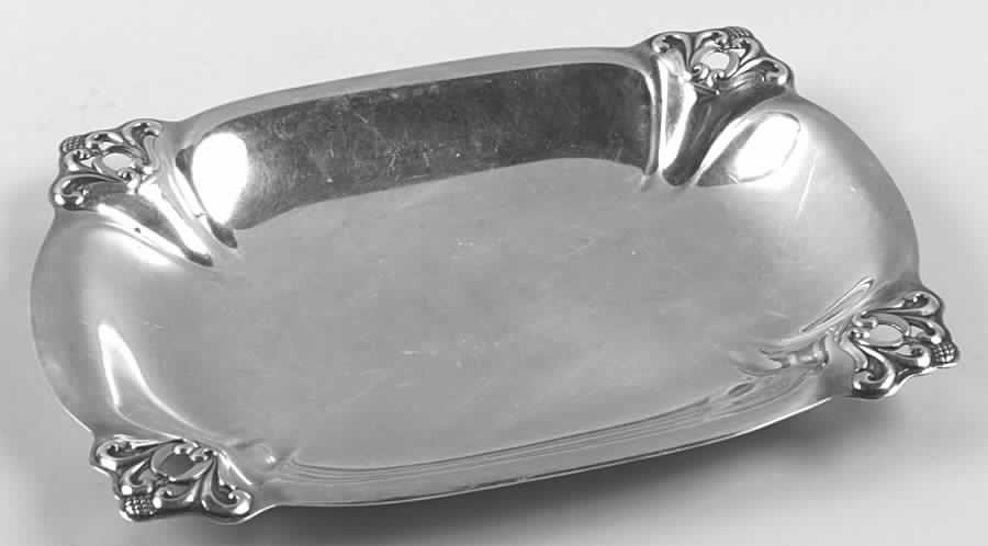 Royal Danish (Sterling, Hollowware) Rectangular Vegetable Bowl by International Silver-1