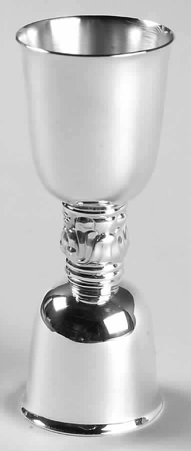 Royal Danish (Sterling, Hollowware) Double Jigger No Handle by International Silver-1