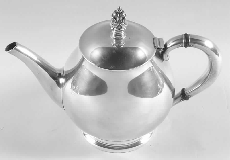 Royal Danish (Sterling, Hollowware) Teapot by International Silver-1