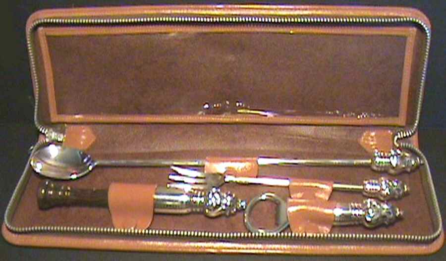 Royal Danish (Sterling, Hollowware) (4 Pc) Cocktail Set with Case by International Silver-1
