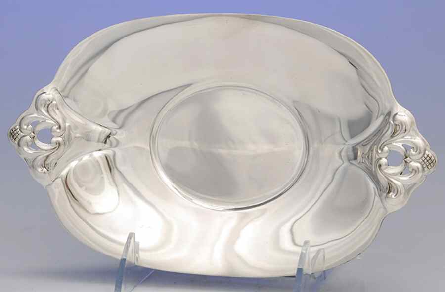 Royal Danish (Sterling, Hollowware) Underplate for Gravy Boat by International Silver-1