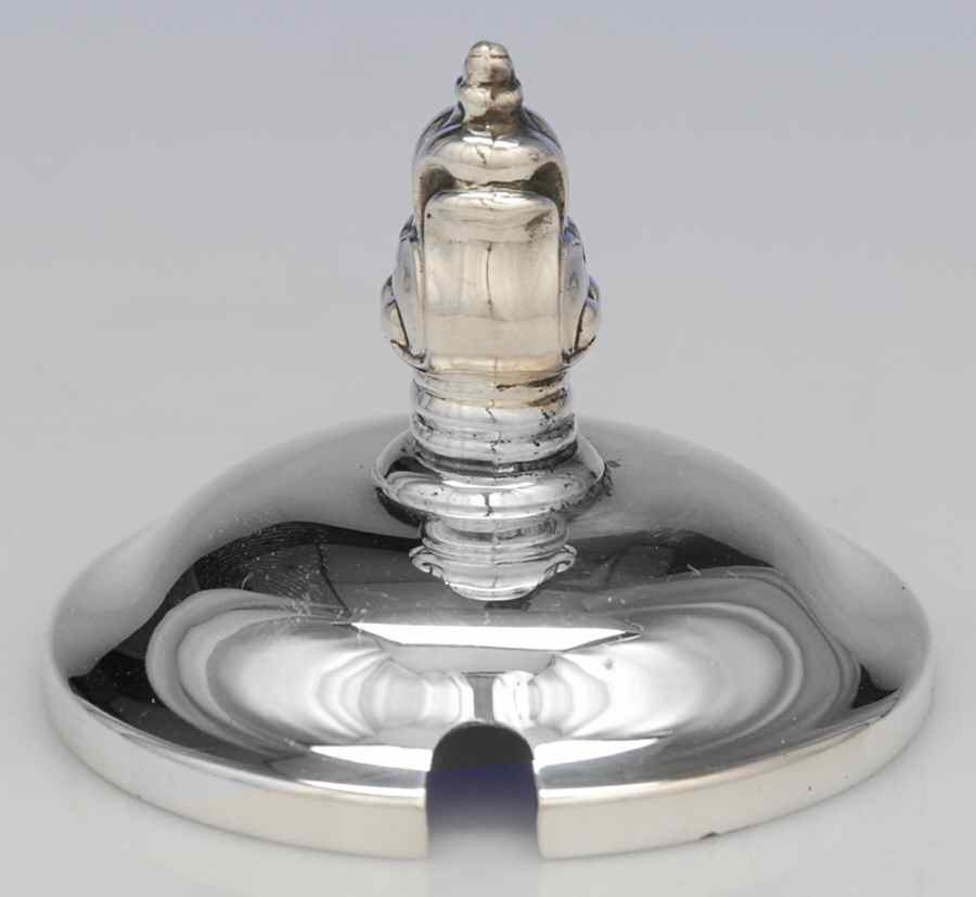 Royal Danish (Sterling, Hollowware) Sterling Lid for Crystal Marmalade by International Silver-1