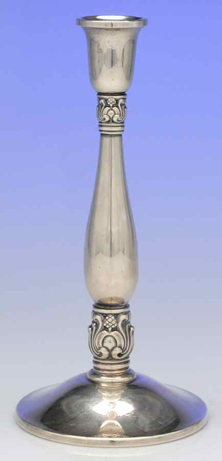 Royal Danish (Sterling, Hollowware) Weighted Candlestick by International Silver-1