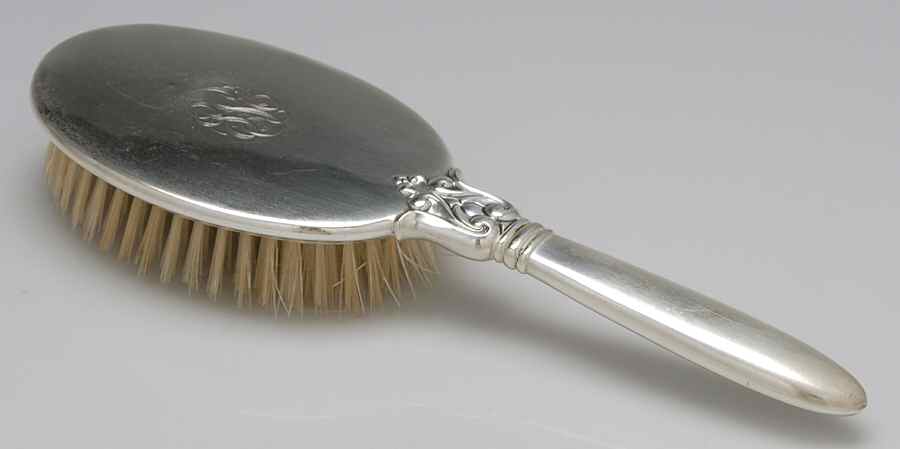 Royal Danish (Sterling, Hollowware) Hair Brush by International Silver-1