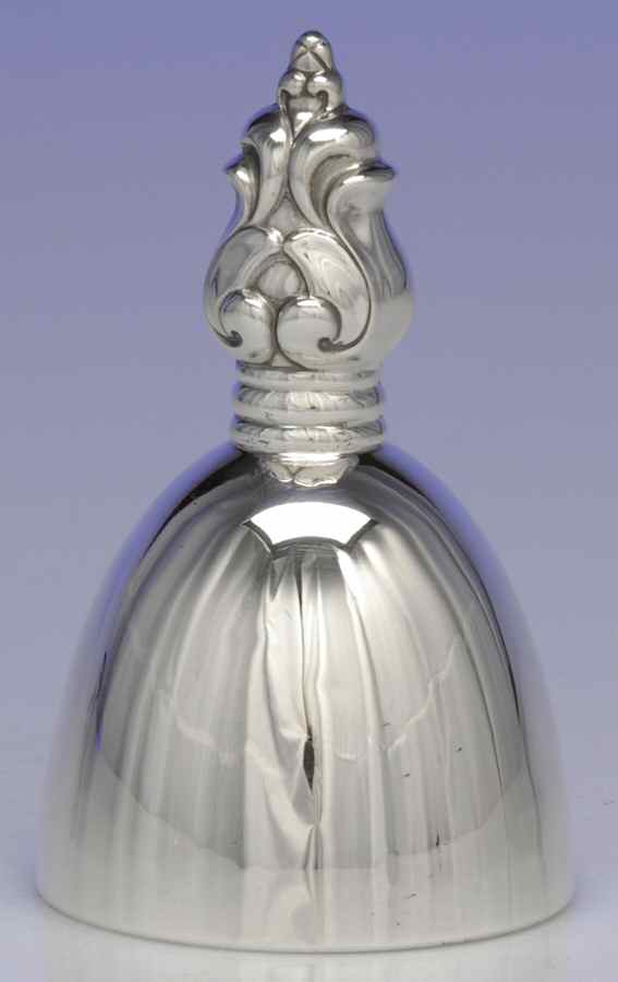 Royal Danish (Sterling, Hollowware) Sterling Tea Bell by International Silver-1