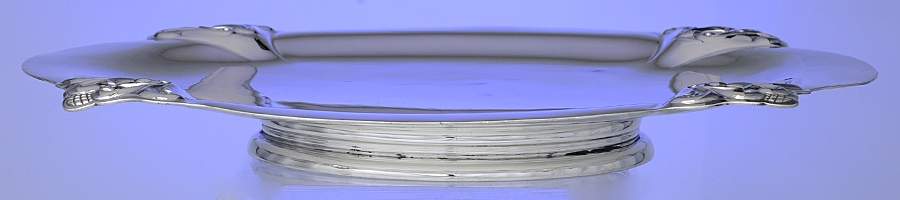 Royal Danish (Sterling, Hollowware) Sterling Footed Cake Plate by International Silver-1