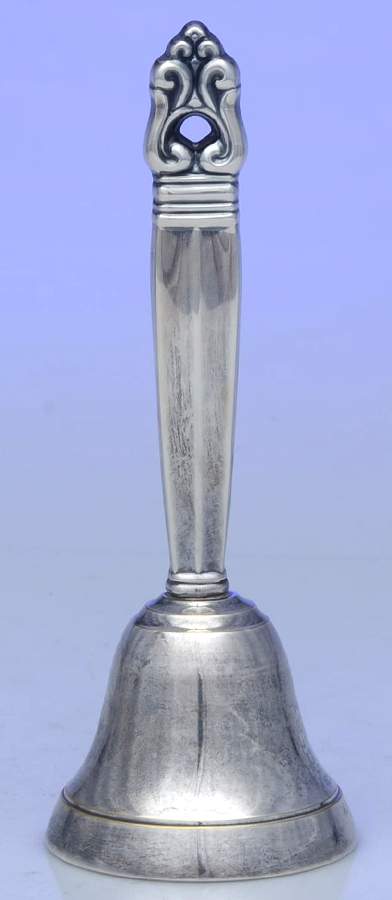 Royal Danish (Sterling, Hollowware) Sterling Bell by International Silver-1